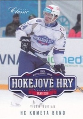 BURIAN Vilém OFS Classic 2015/2016 Hokejové hry č. 32 /69