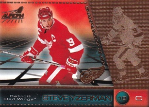 YZERMAN Steve Pacific Aurora 1998/1999 Championship Fever č. 20