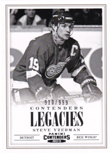 YZERMAN Steve Panini Contenders 2012/2013 Legacies L16 910/999