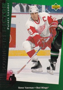 YZERMAN Steve UD 1994/1995 Predictor Scoring R24