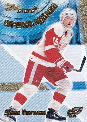 YZERMAN Steve Topps Stars 2000/2001 č. 139 Spotlights SP