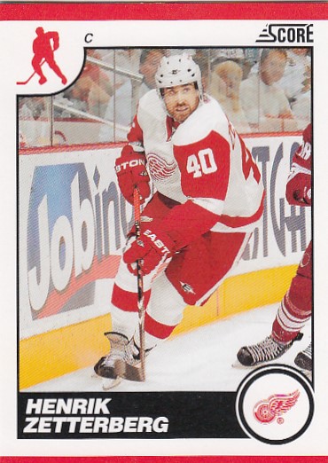 ZETTERBERG Henrik Score 2010/2011 č. 187
