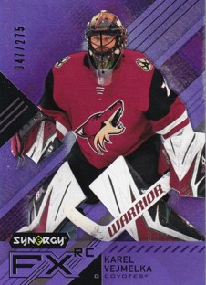 VEJMELKA Karel UD Synergy 2021/2022 FX Rookies FXR-KV Purple /275