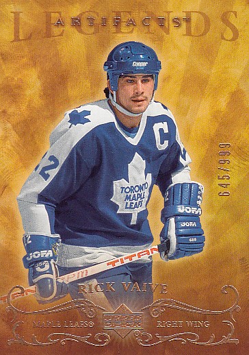 VAIVE Rick UD Artifacts 2006/2007 č. 138 Legends /999