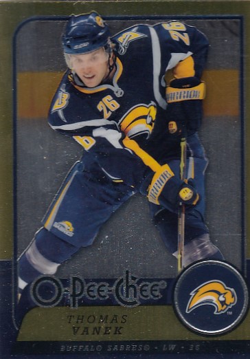 VANEK Thomas O-Pee-Chee 2008/2009 č. 256 Metal
