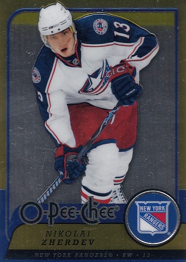 ZHERDEV Nikolai O-Pee-Chee 2008/2009 č. 407 Metal