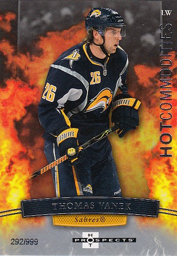 VANEK Thomas Fleer Hot Prospects 2007/2008 č. 156 Hot Commodities /999