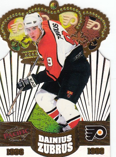 ZUBRUS Dainius Pacific 1998/1999 Gold Crown Die-Cuts č. 26