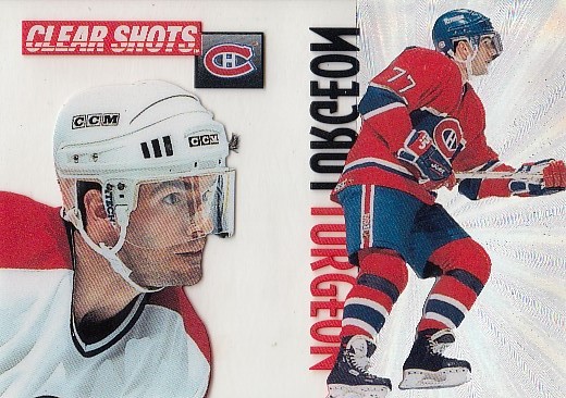 TURGEON Pierre Pinnacle 1995/1996 Clear Shots č. 14