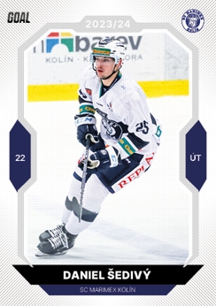 ŠEDIVÝ Daniel GOAL Cards 2023/2024 č. 356