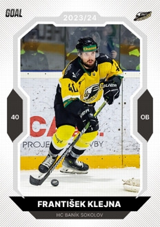 KLEJNA František GOAL Cards 2023/2024 č. 359