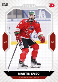 ŠVEC Martin GOAL Cards 2023/2024 č. 377