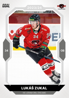 ZUKAL Lukáš GOAL Cards 2023/2024 č. 388