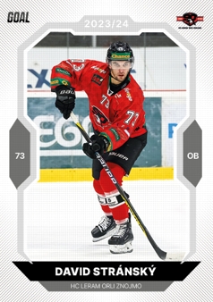 STRÁNSKÝ David GOAL Cards 2023/2024 č. 390