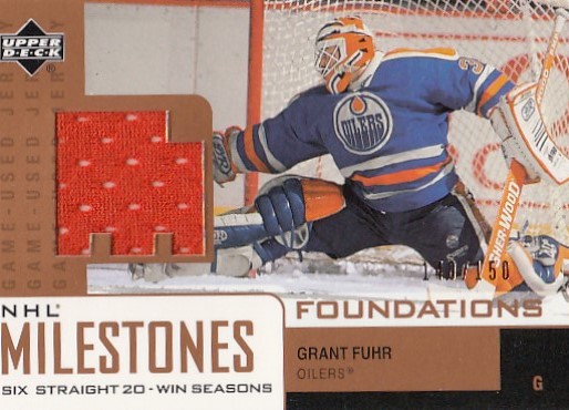 FUHR Grant UD Foundations 2002/2003 Milestones Jersey Gold N-GF /150