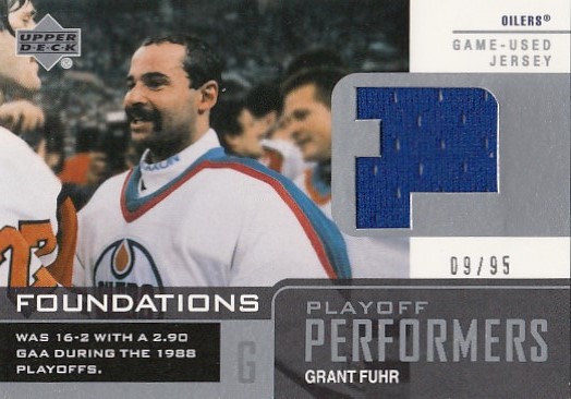 FUHR Grant UD Foundations 2002/2003 PlayOff Jersey Silver P-GF /95
