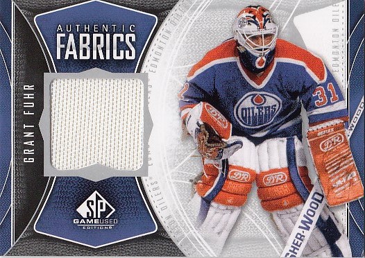 FUHR Grant UD SP Game Used 2009/2010 Authentic Fabrics AF-GF