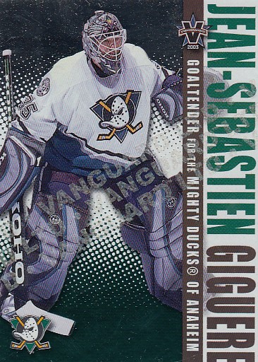 GIGUERE Jean-Sebastien Pacific Vanguard 2002/2003 č. 1 Limited /450