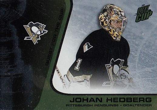 HEDBERG Johan Pacific Quest for the Cup 2002/2003 č. 79 Gold /325