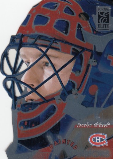 THIBAULT Jocelyn Donruss Elite 1996/1997 Painted Warriors č. 5 /2500