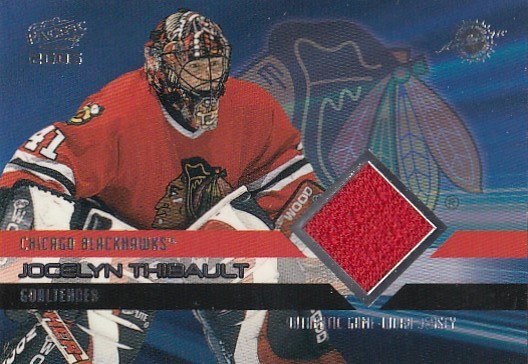 THIBAULT Jocelyn Pacific 2004/2005 Authentic Game-Worn Jersey č. 7 /850 č. 63