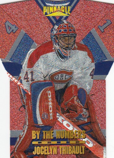 THIBAULT Jocelyn Pinnacle 1996/1997 By the Numbers č. 13