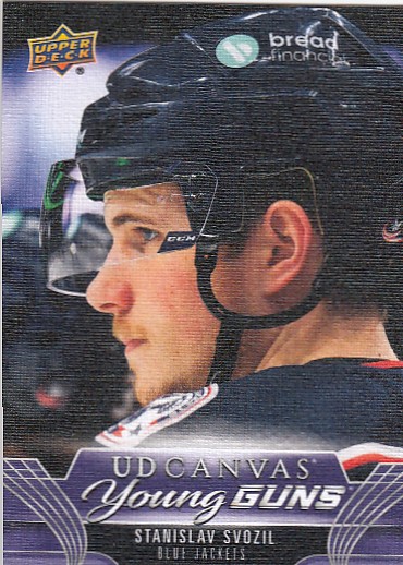 SVOZIL Stanislav UD 2023/2024 CANVAS C219 Young Guns Rookie