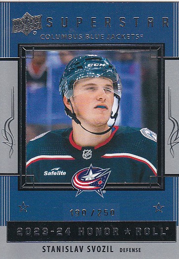 SVOZIL Stanislav UD 2023/2024 Hono Roll HR49 Silver /250