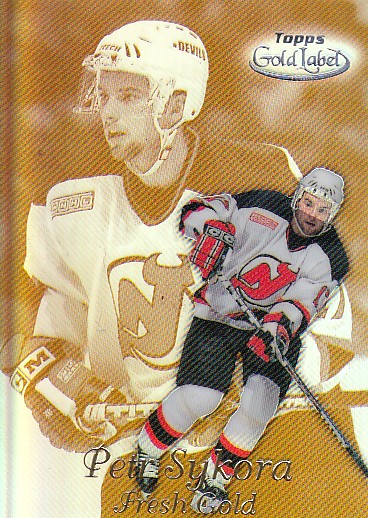 SÝKORA Petr Topps Gold Label 1999/2000 Fresh Gold FG5 Black