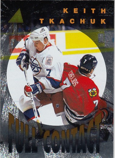 TKACHUK Keith Pinnacle 1995/1996 Full Contact č. 11