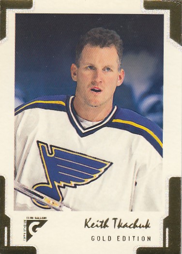 TKACHUK Keith Stadium Club 2001/2002 Gallery G19 Gold /50