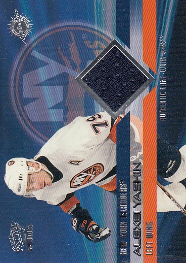 YASHIN Alexei Pacific 2004/2005 Game-Worn Jersey č. 21 /850
