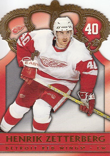 ZETTERBERG Henrik Pacific 2004/2005 Gold Crown Die-Cuts č. 4