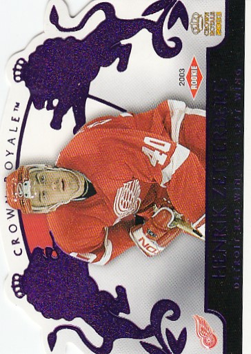 ZETTERBERG Henrik Pacific Crown Royale 2002/2003 č. 113 Blue Rookie /799