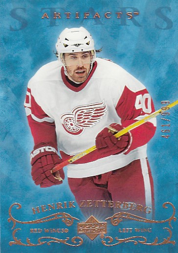 ZETTERBERG Henrik UD Artifacts 2006/2007 č. 166 Stars /999