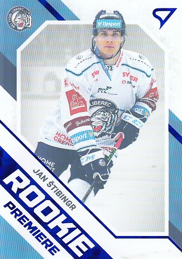 ŠTIBINGR Jan SPORTZOO 2021/2022 Rookie Premiere RP-12 Limited /149