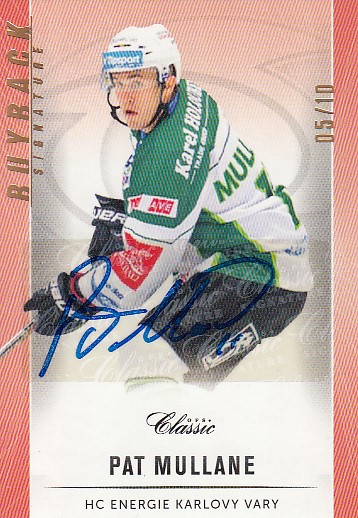 MULLANE Pat OFS 2016/2017 č. 36 Red Buyback Signature /10