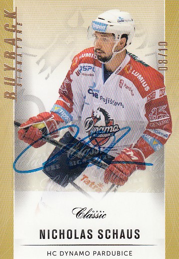 SCHAUS Nicholas OFS 2016/2017 č. 145 Buyback Signature /10