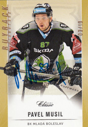 MUSIL Pavel OFS 2016/2017 č. 272 Buyback Signature /10