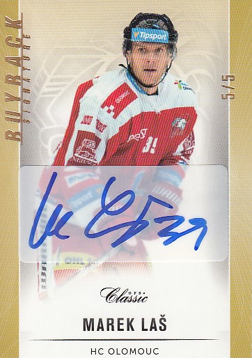 LAŠ Marek OFS 2016/2017 č. 185 Buyback Signature /5
