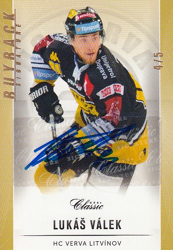 VÁLEK Lukáš OFS 2016/2017 č. 324 Buyback Signature /5