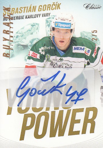 GORČÍK Sebastián OFS 2016/2017 YP-3 Buyback Signature /5