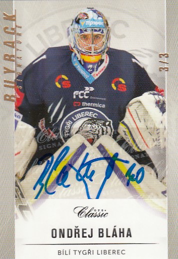 BLÁHA Ondřej OFS 2016/2017 č. 317 TE Buyback Signature /3