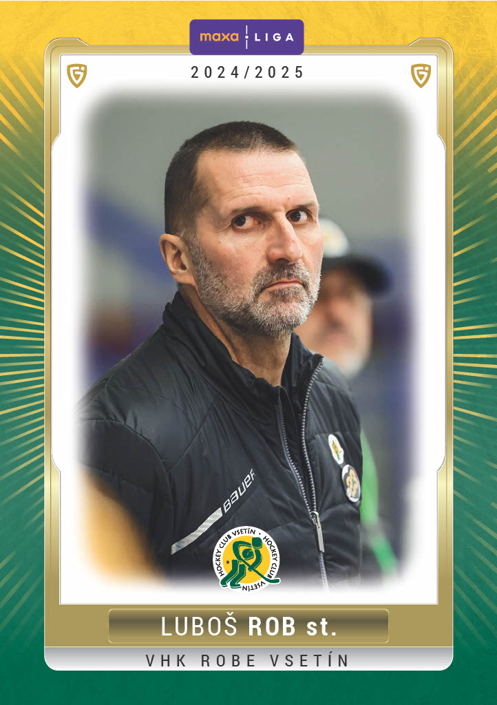 ROB Luboš st. GOAL cards 2024/2025 č. VSE-27