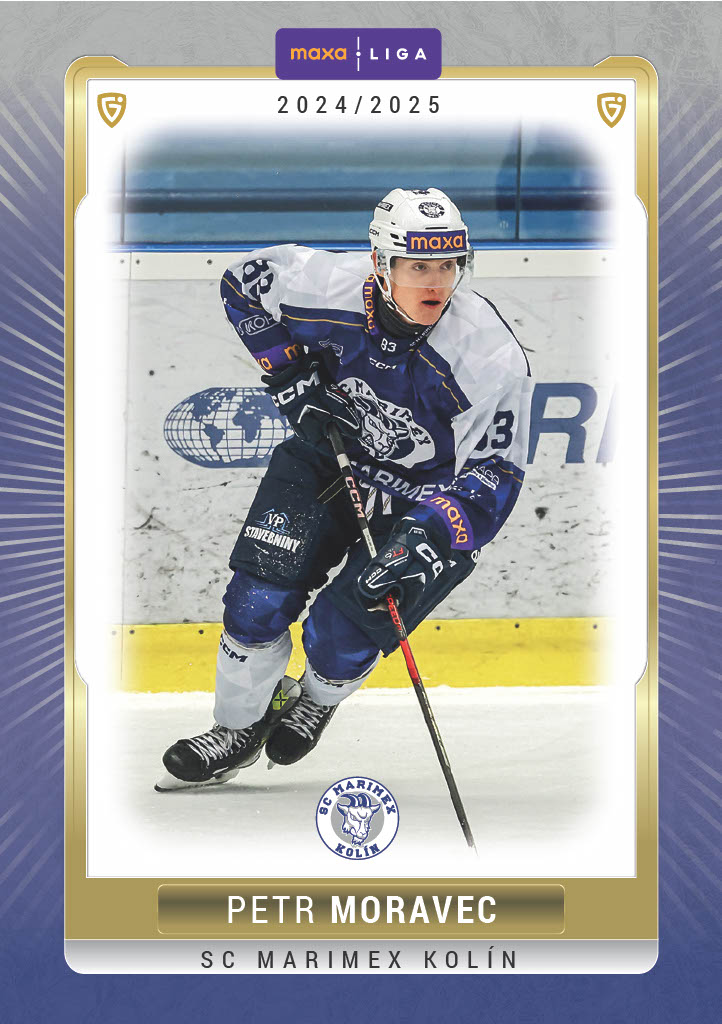 MORAVEC Petr GOAL cards 2024/2025 č. KOL-17