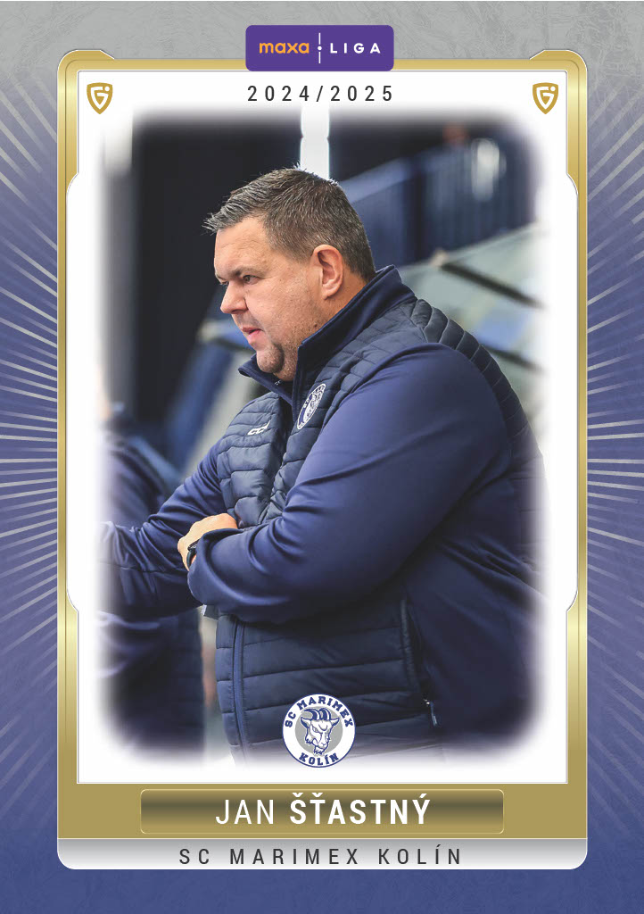 ŠŤASTNÝ Jan GOAL cards 2024/2025 č. KOL-23