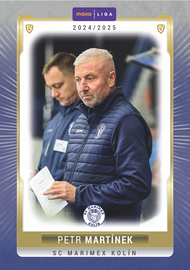 MARTÍNEK Petr GOAL cards 2024/2025 č. KOL-24