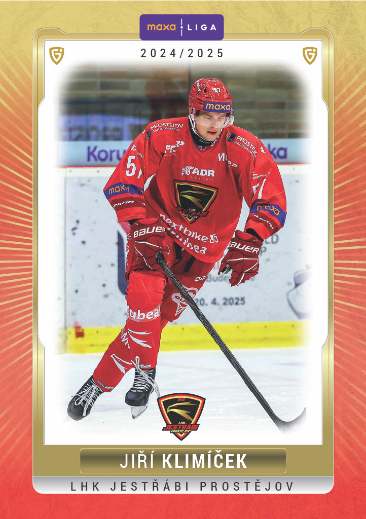 KLIMÍČEK Jiří GOAL cards 2024/2025 č. PRO-04