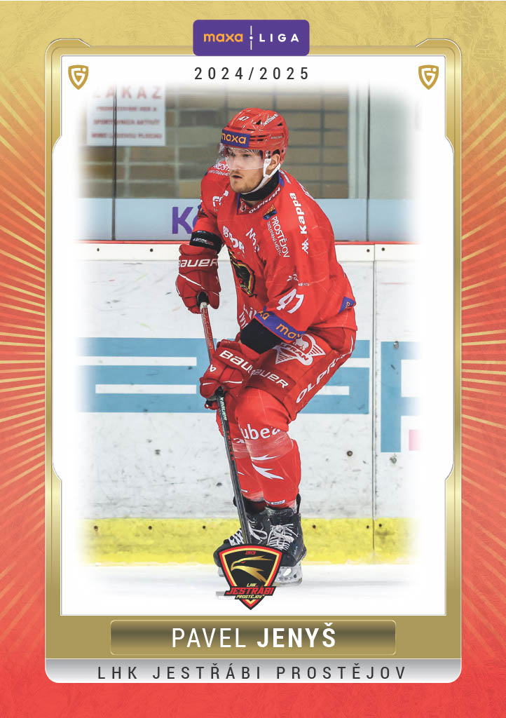 JENYŠ Pavel GOAL cards 2024/2025 č. PRO-13