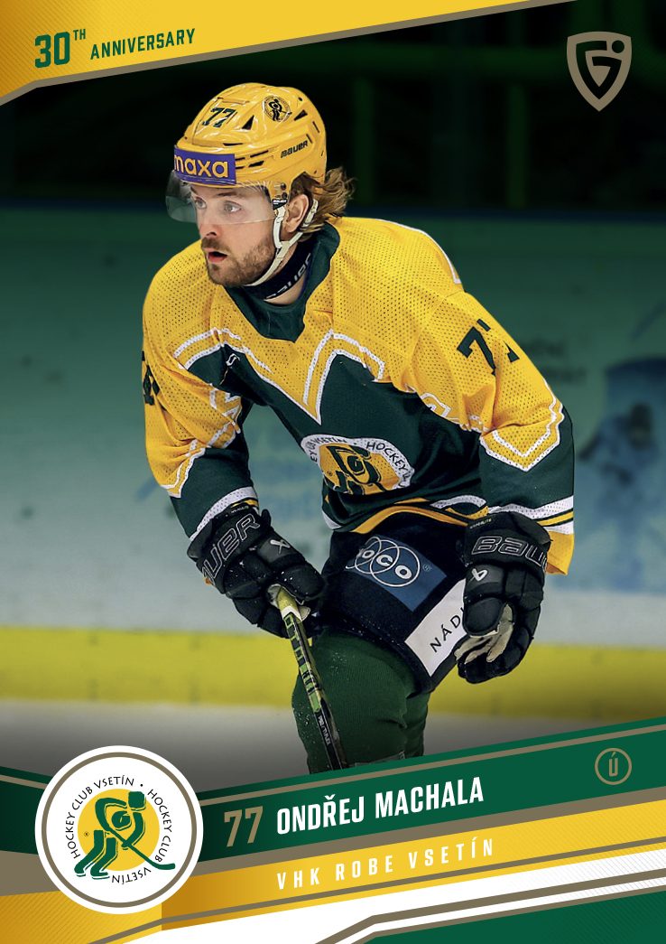 MACHALA Ondřej GOAL cards 2024/2025 Vsetín 30 č. 19
